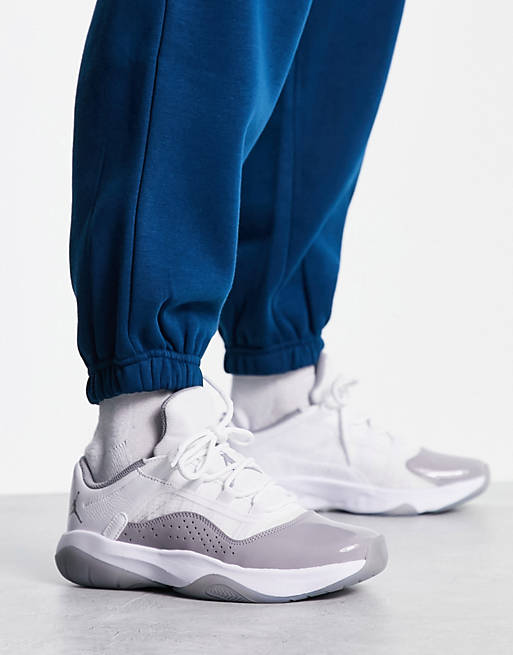 Nike Air Jordan 11 CMFT Low sneakers in white and gray