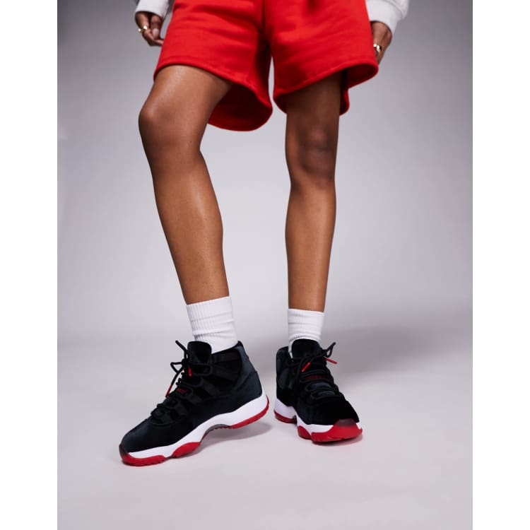 Jordan 11 Womens On Feet Jordan 11 Bred Womens On Feet Nike Air