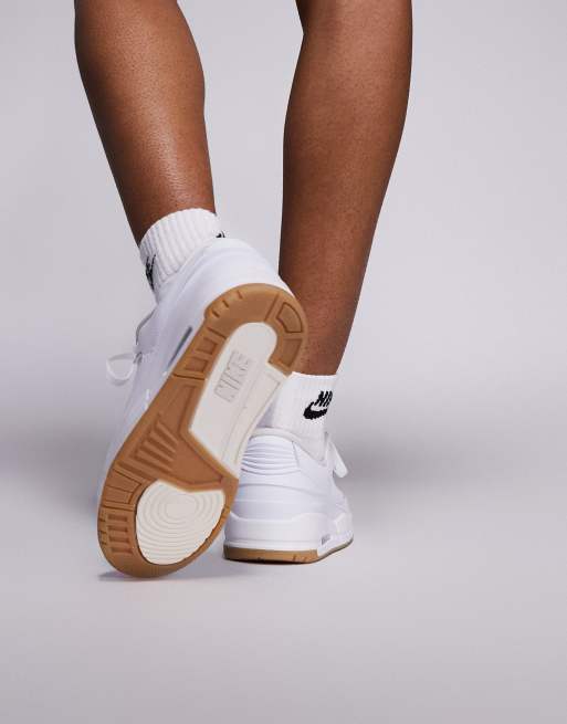 Nike Air Jordan 2/3 sneakers in white ASOS