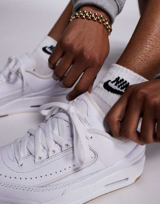 Nike Air Jordan 2/3 sneakers in white | ASOS