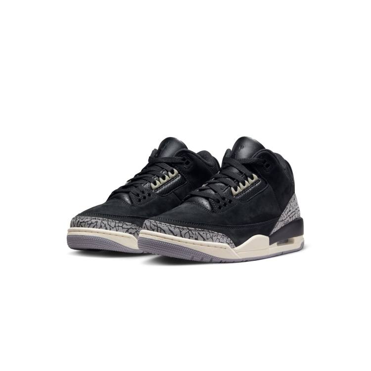 Air jordan 3 hot sale black and white