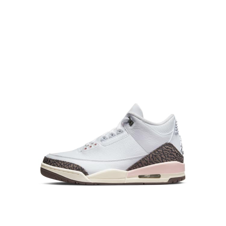 Nike Air Jordan 3 Retro sneakers in white dark mocha ASOS