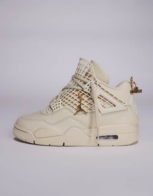 【NIKE】☆スニーカー☆ Air Jordan 4 Net Women's Shoes Air Jordan 4 Net WMNS White - Dec 2024 - FN7251-107