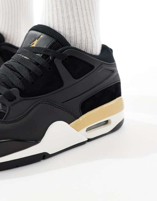 Nike – Air Jordan 4 RM – Czarno-złote buty sportowe, 3 z 5