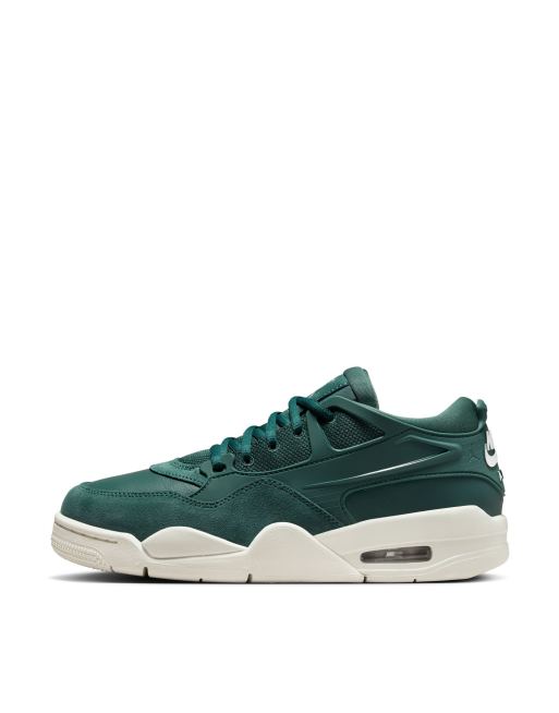 Nike Air Jordan 4 RM sneakers in green and white