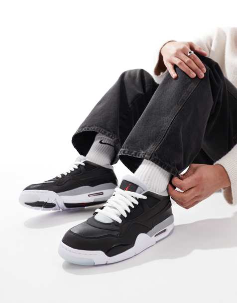 Nike - Air Jordan 4 RM - Sneakers in grijs en wit - view 1