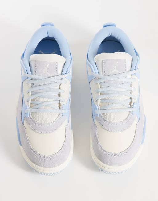Nike Air Jordan 4 RM sneakers in light blue , 3 of 5