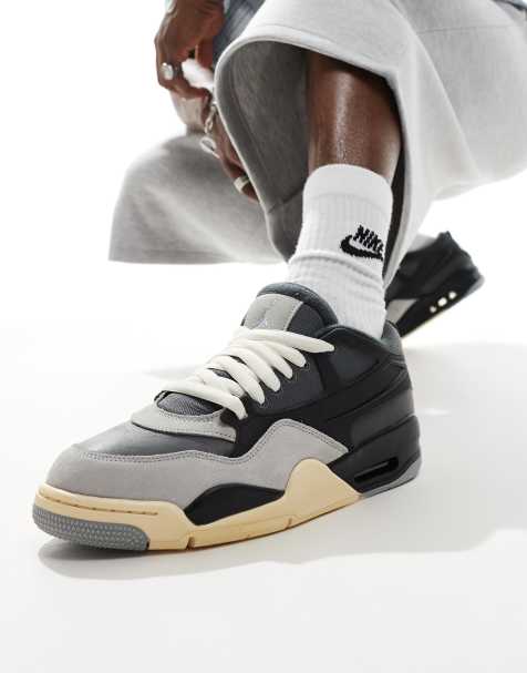 Nike Air Jordan 4 RM trainers in dark grey - view 1