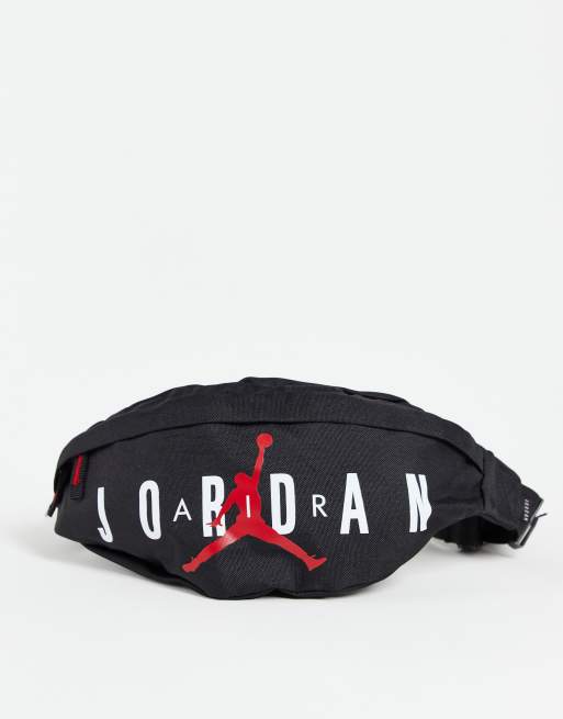 Nike Air Jordan bum bag in black ASOS