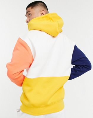 air jordan color block hoodie