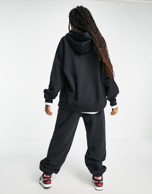 Nike Air fleece sweatpants in black - BLACK, ASOS