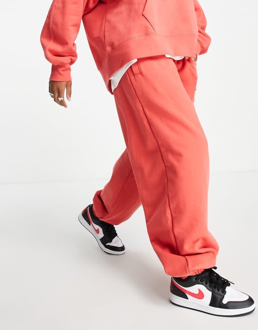 Nike Phoenix fleece sweatpants in pink - PINK