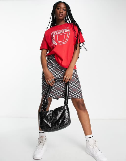 T shirt dress 2025 with bum bag