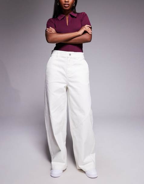 Nike Air Jordan Flight barrel trousers in beige 