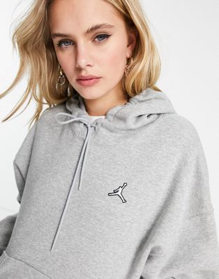 air jordan gray hoodie