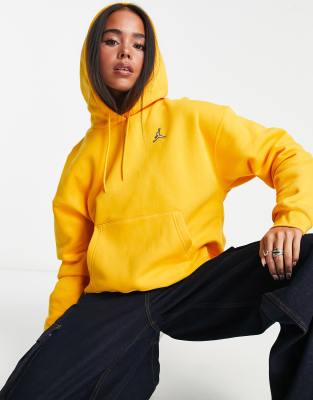 Jordan yellow outlet hoodie