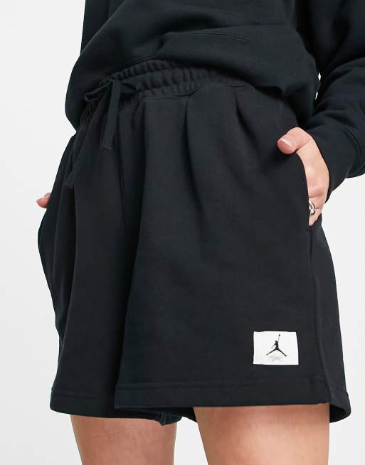 Nike Air Jordan Flight fleece shorts in black