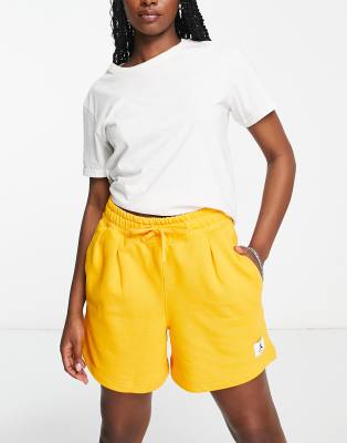 yellow nike air shorts