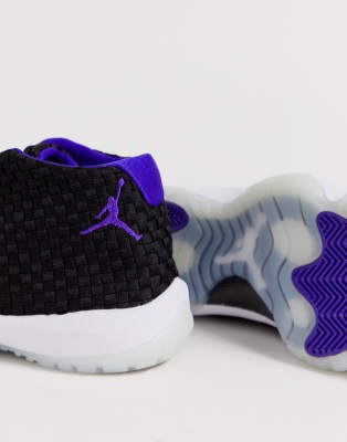 Jordan future shop noir et violet