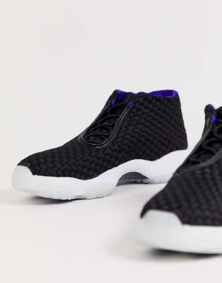 nike air jordan future trainers in black
