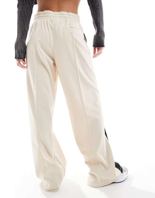 ■SATUR■ W ATINA WIDE BANDING SWEATPANTS VINTAGE BEIGE SA23 Buy Blakely Light Beige Varsity Wide Leg Sweatpants | Free