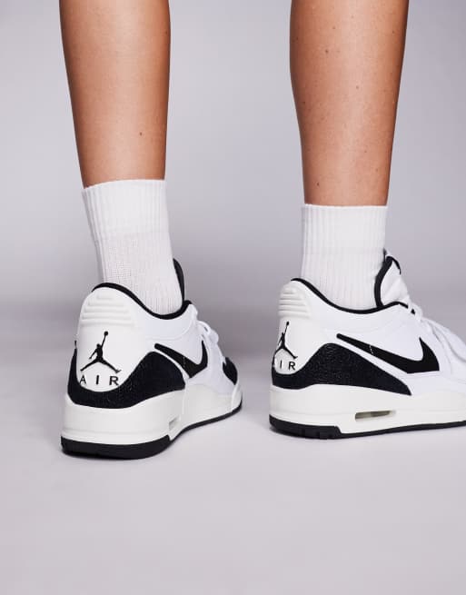 Nike Air Jordan Legacy 312 Low sneakers in white and black ASOS