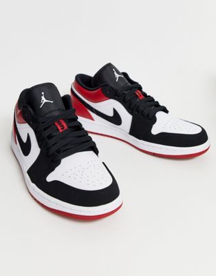 Nike Air Jordan Low trainers in red | ASOS