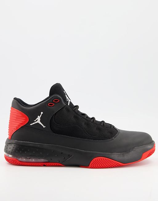 Nike - Air Jordan - Max Aura 2 - Baskets - Noir/rouge Chili ... Nike - Air Jordan - Max Aura 2 - Baskets - Noir/rouge Chili ...
