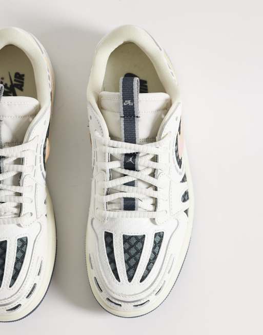 Nike Air Jordan Method of Make Low V3 sneakers in blue and white, 3 of 5