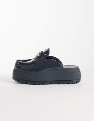 Jordan Nike Air  Mule Se Shoes With Metallic Detailing In Black