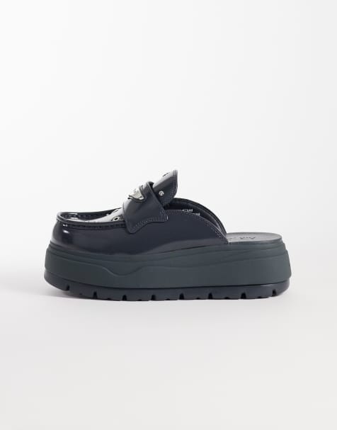 Nike Air Jordan Mule SE shoes with metallic detailing in black - view 1