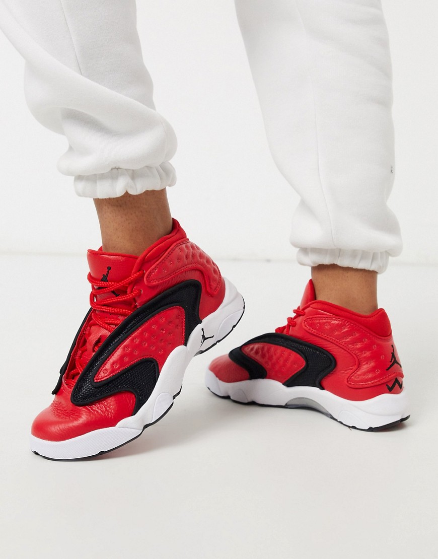 Nike – Air Jordan OG – Röda träningsskor