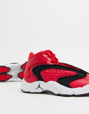 Nike Air Jordan OG trainers in red | ASOS