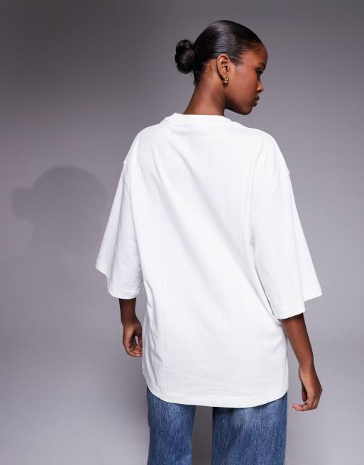 Nike Air Jordan oversized t-shirt in off white, 4 of 4