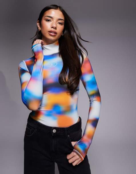 Nike Air Jordan printed bodysuit in multi