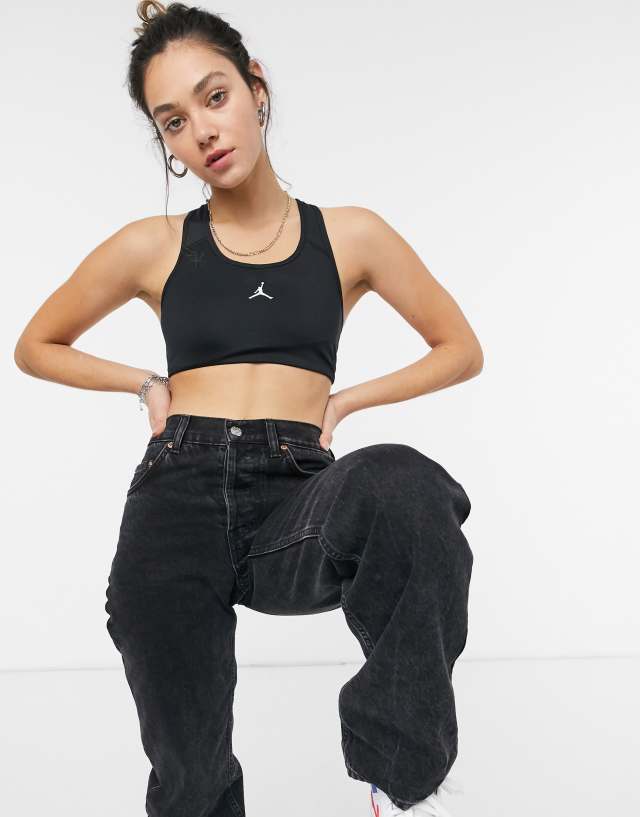 Nike Air Jordan sports bra in black