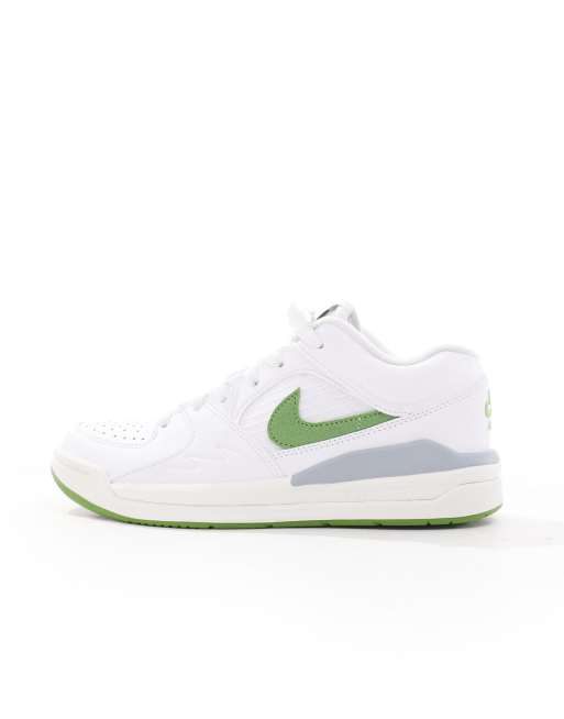 Nike Air Jordan Stadium 90 trainer in white and green | ASOS