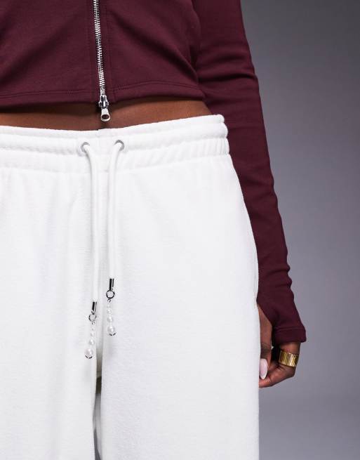 Nike Air Jordan sweatpants in off white, 5 of 5