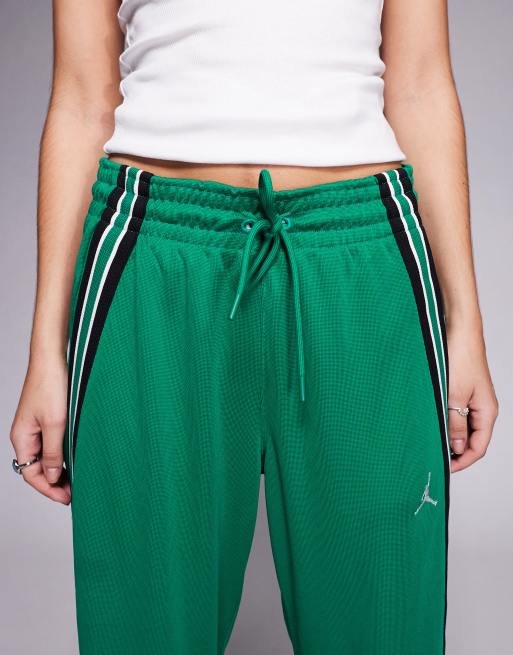 Nike Air Jordan track pants in dark green, 4 of 5