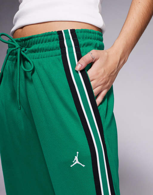 Nike Air Jordan track pants in dark green, 5 of 5
