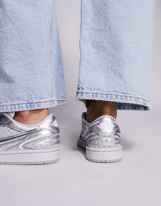 Nike - Air Jordan 1 Method of Make - Baskets basses unisexes - Gris et argenté, 3 de 5