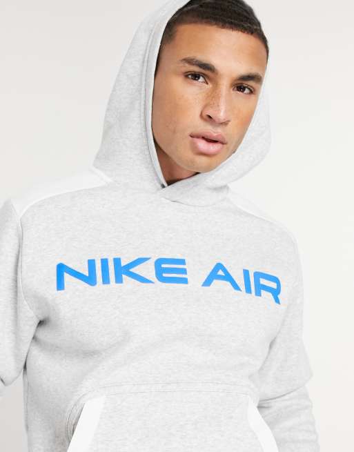 Nike – Air – Kapuzenpullover in Grau ASOS