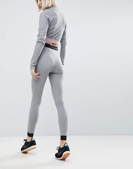 Legging nike clearance gris