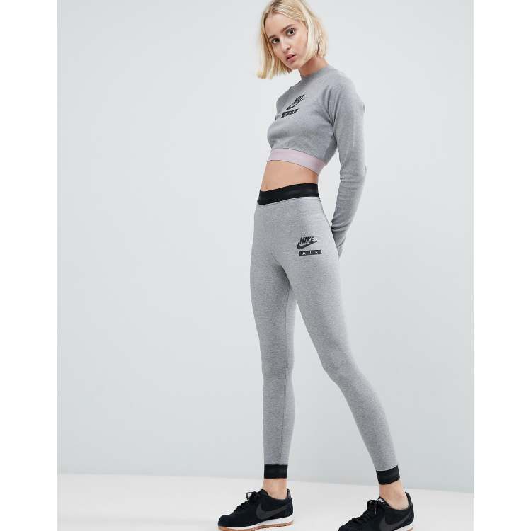 Nike Air Leggings In Grey