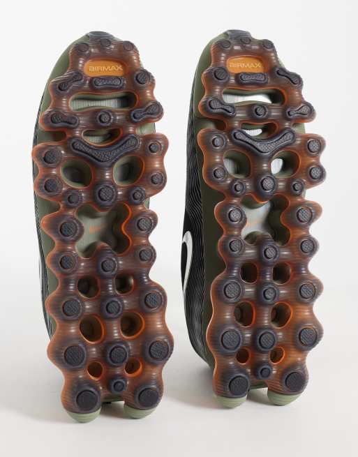 Nike Air Liquid Max sneakers in zwart en oranje, 5 van 5