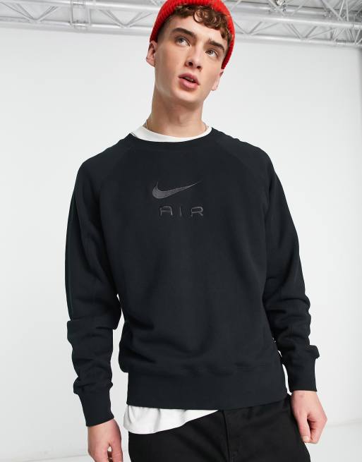 Nike air sweatshirt on sale black