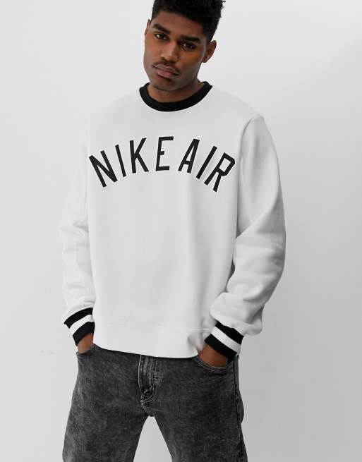 Nike Air Logo Sweatshirt White