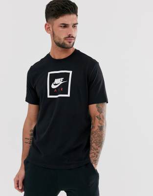 nike air shirt black