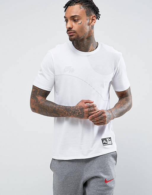 Nike Air Logo T-Shirt In White 834579-100 | ASOS