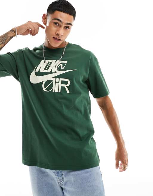 Forest green store nike shirt